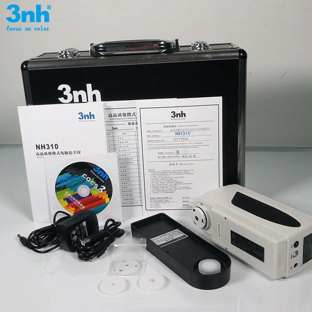colorimètre portatif de différence de la couleur 3nh avec la caméra de 8mm 4mm deux Apetures localisant NH310