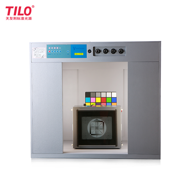 TILO VC (3) case à cocher de couleur de visionneuse de caméra avec sources lumineuses D65, A, TL84, CWF d'illumination quatre réglables