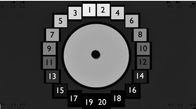 14524 Gray Levels Camera Test Chart Oecf20 10.000/1 X Version Transmissive ISO