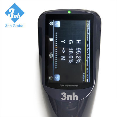 3nh YD5010 Calibration Density Xrite Spectrophotometer 45/0 CMYK Colorimeter