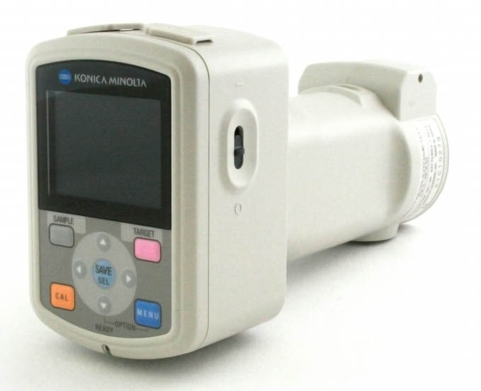 Spectrophotomètre tenu dans la main de haute précision de Minolta CM-600d avec l'ouverture de 8mm