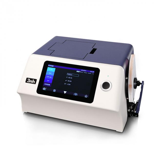 mètre de mesure de lecteur de couleur de tissu de textile de spectrophotomètre du benchtop 3nh pour la formule de couleur assortissant YS6060
