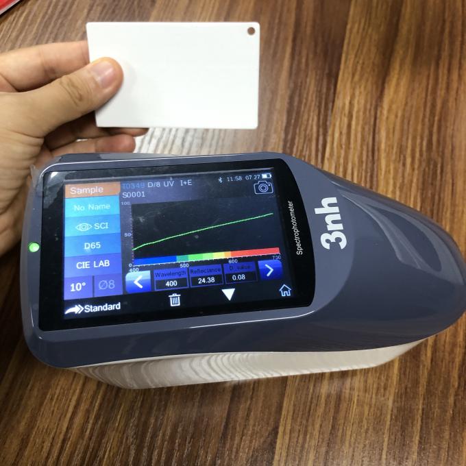 spectrophotomètre portatif de mesure de la couleur de 3nh YS3060 avec le logiciel de PC pour les panneaux composés en aluminium